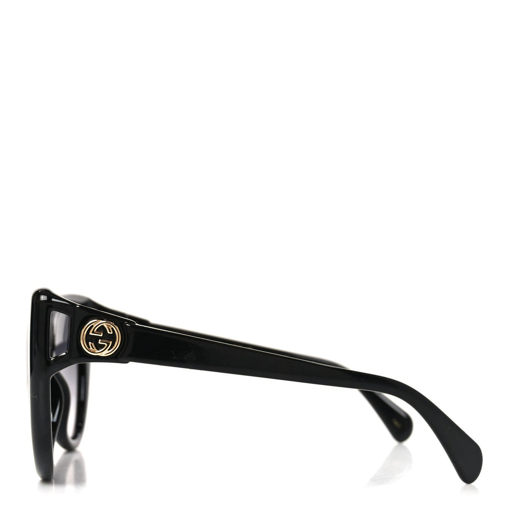 Gucci Cat-Eye Sunglasses — Black GG0877S
