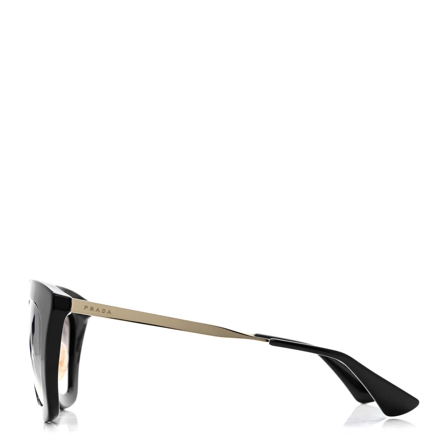 Prada Square Sunglasses — Black SPR 09Q