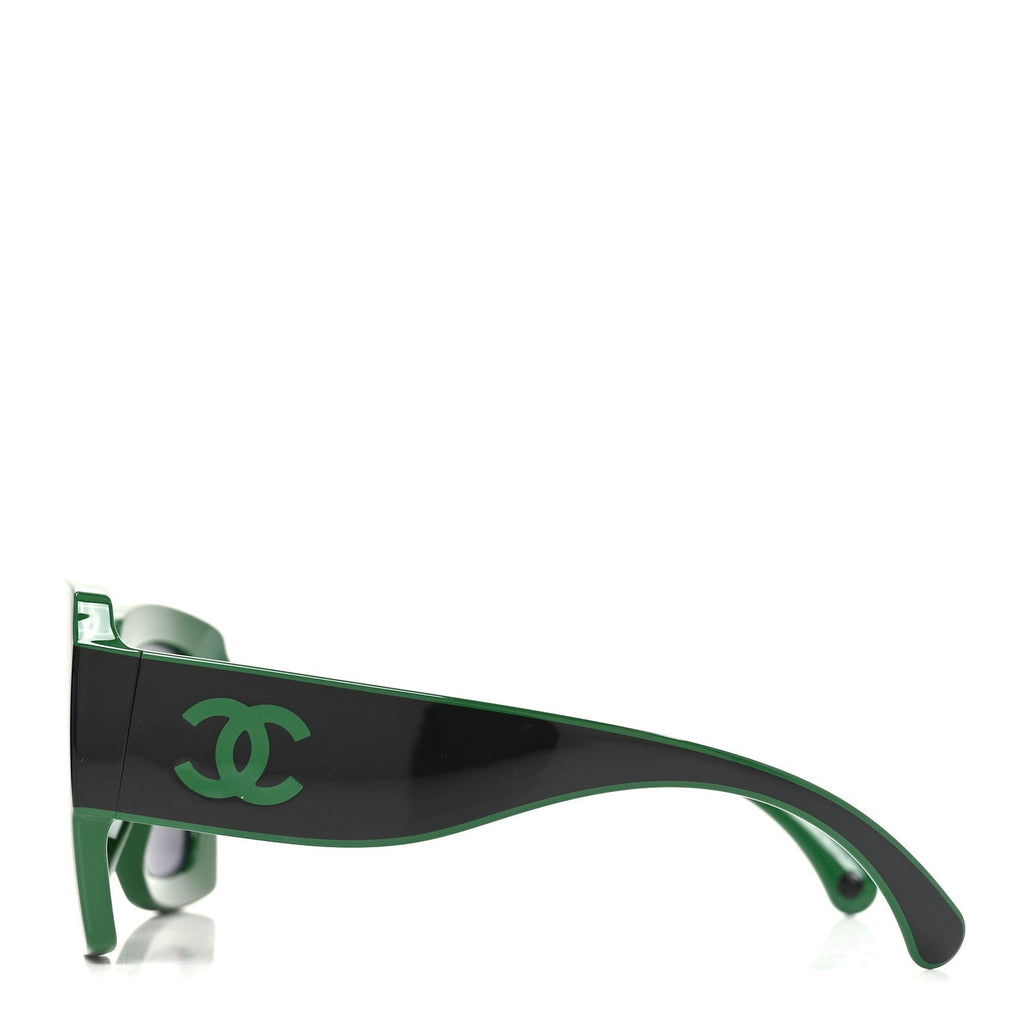 Chanel Square Sunglasses — Black