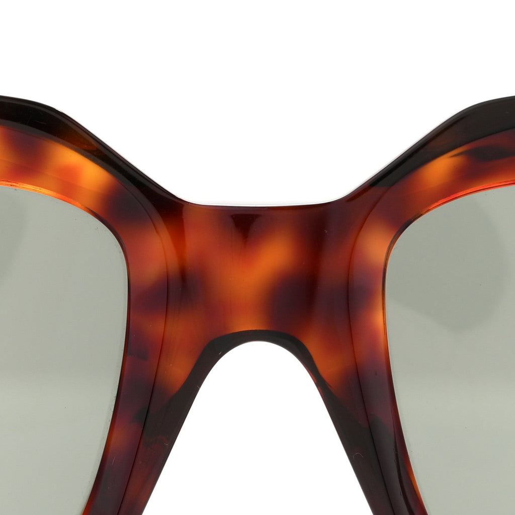 Celine Square Sunglasses — Tortoise