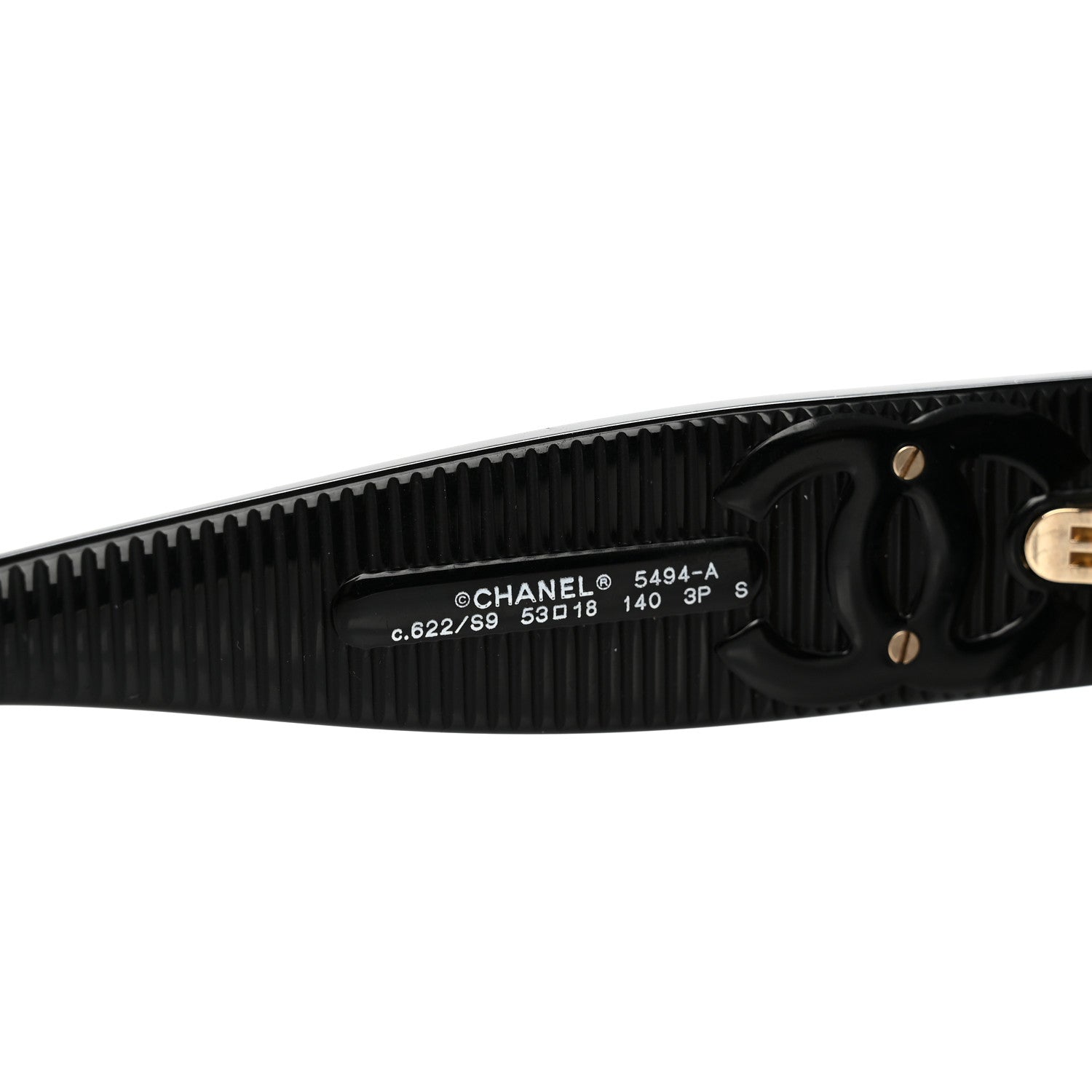 Chanel Square Sunglasses — Black 5494-A