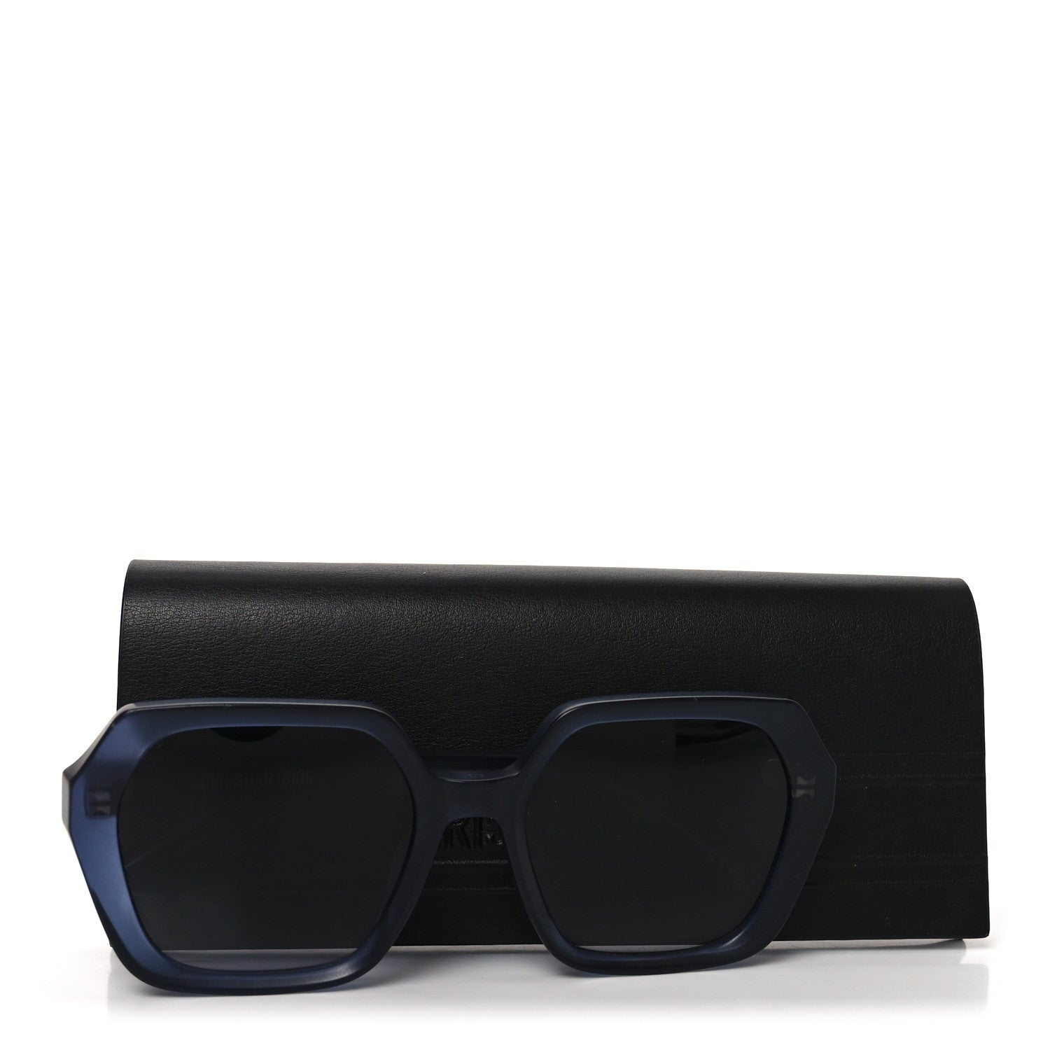 Dior Square Sunglasses — Blue