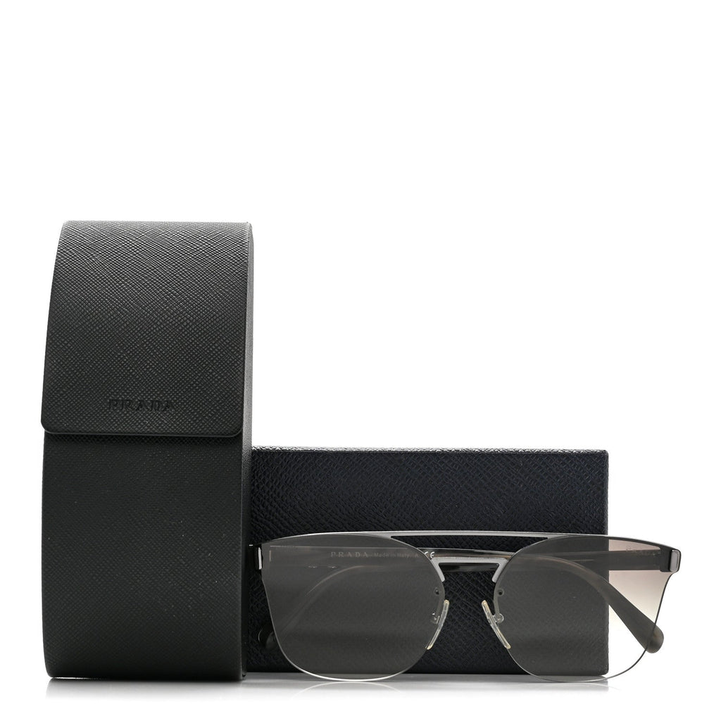 Prada Cat-Eye Sunglasses — Silver SPR 67T