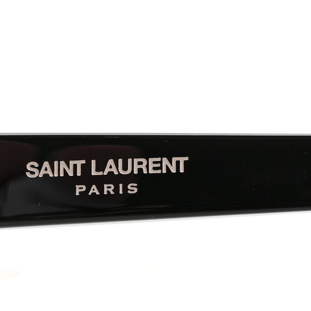 Saint Laurent Oval Sunglasses — Black SL 567
