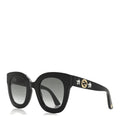 Gucci Round Sunglasses — Crystal GG0208S