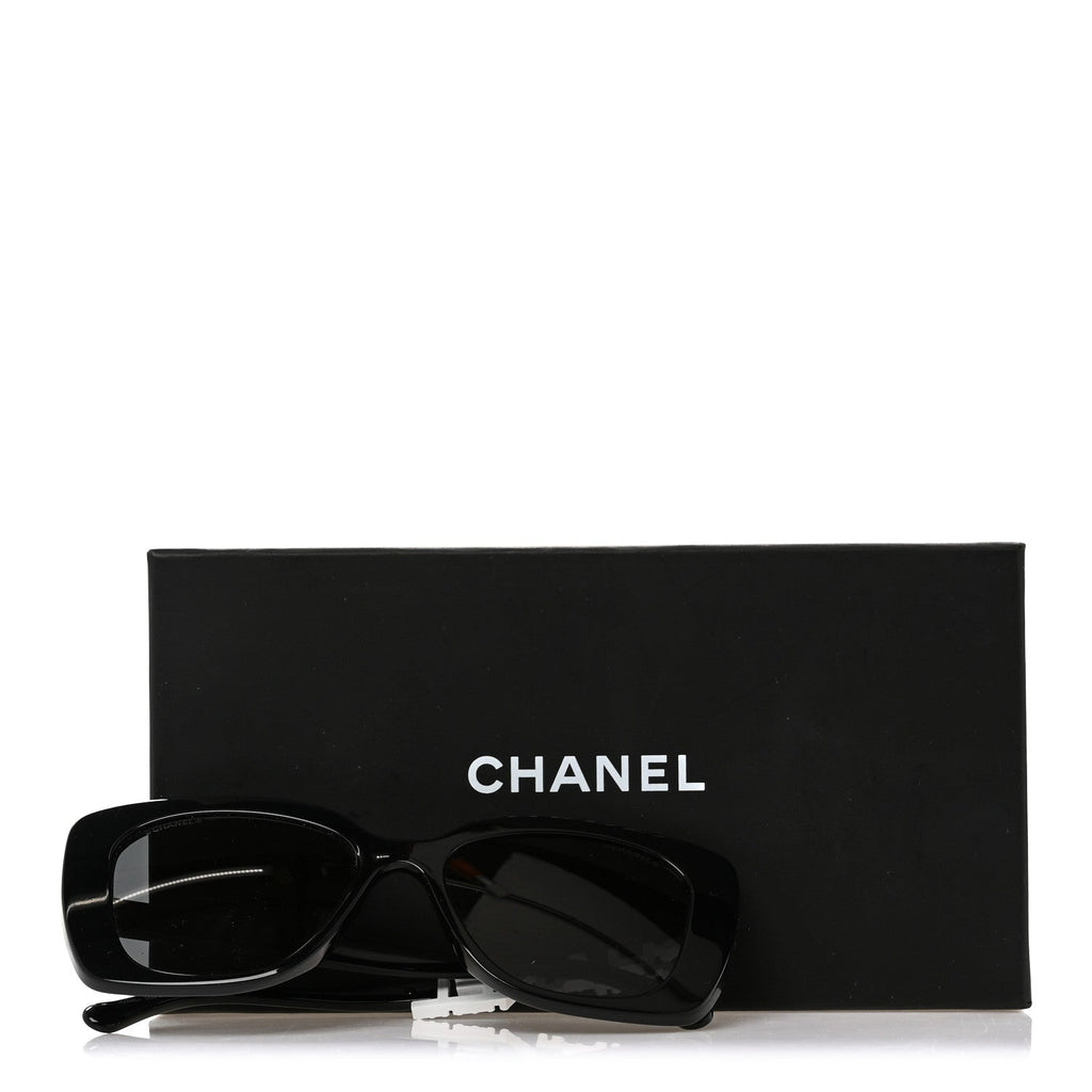 Chanel Square Sunglasses — Black 5422-B