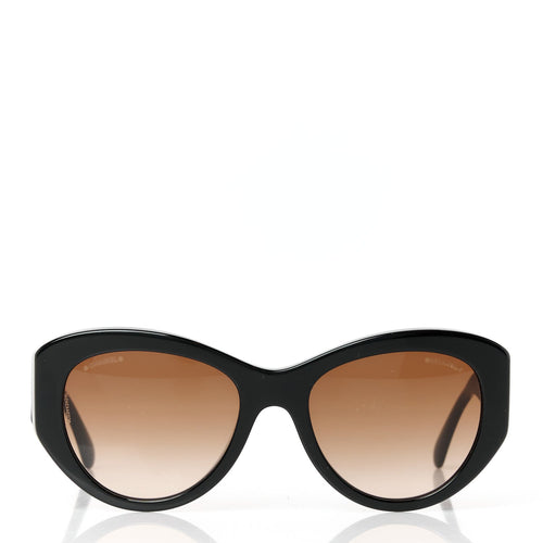 Chanel Oversized Sunglasses — Black 5492-A
