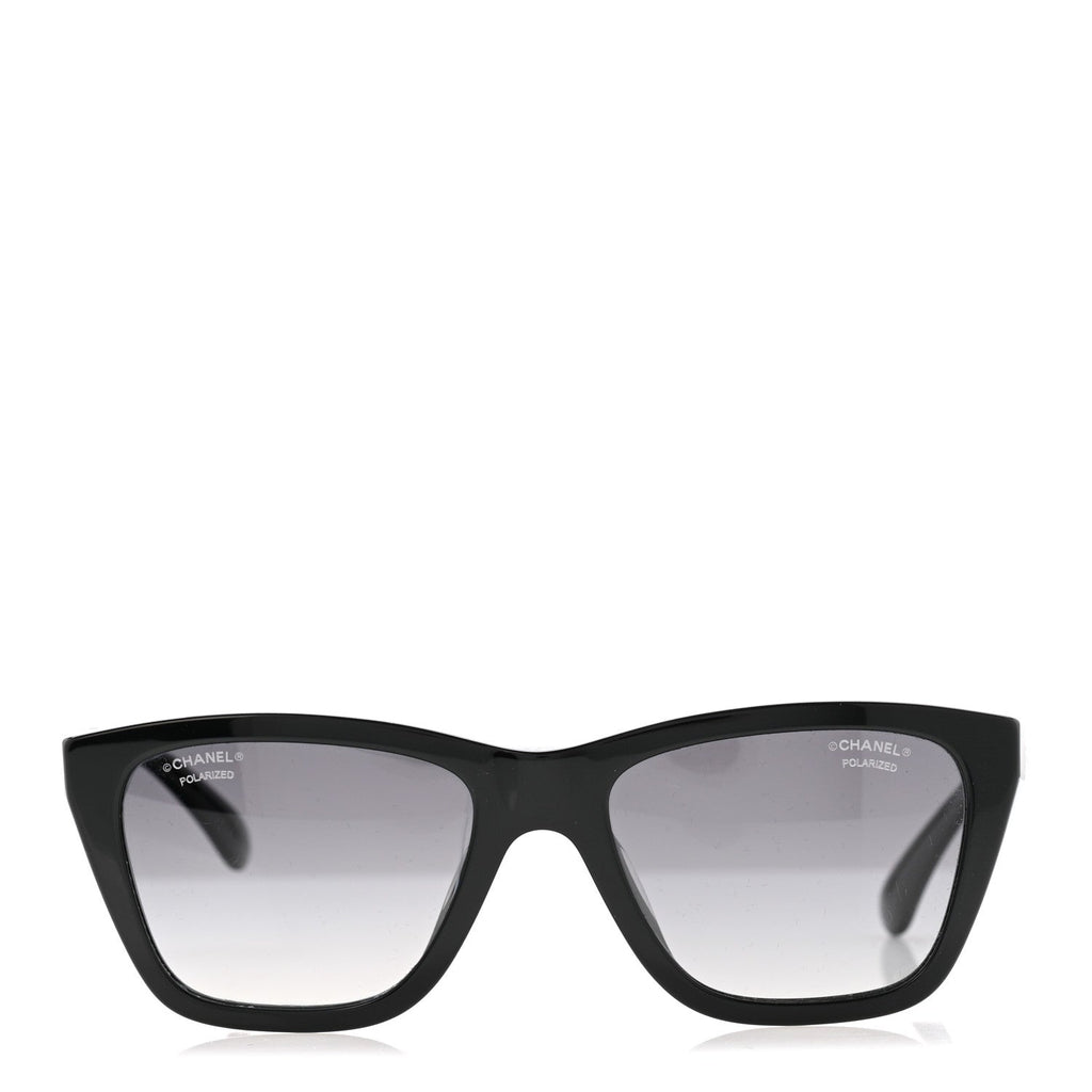 Chanel Square Sunglasses — Black