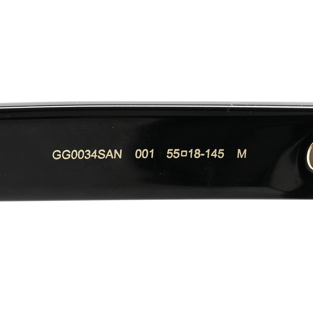 Gucci Square Sunglasses — Black