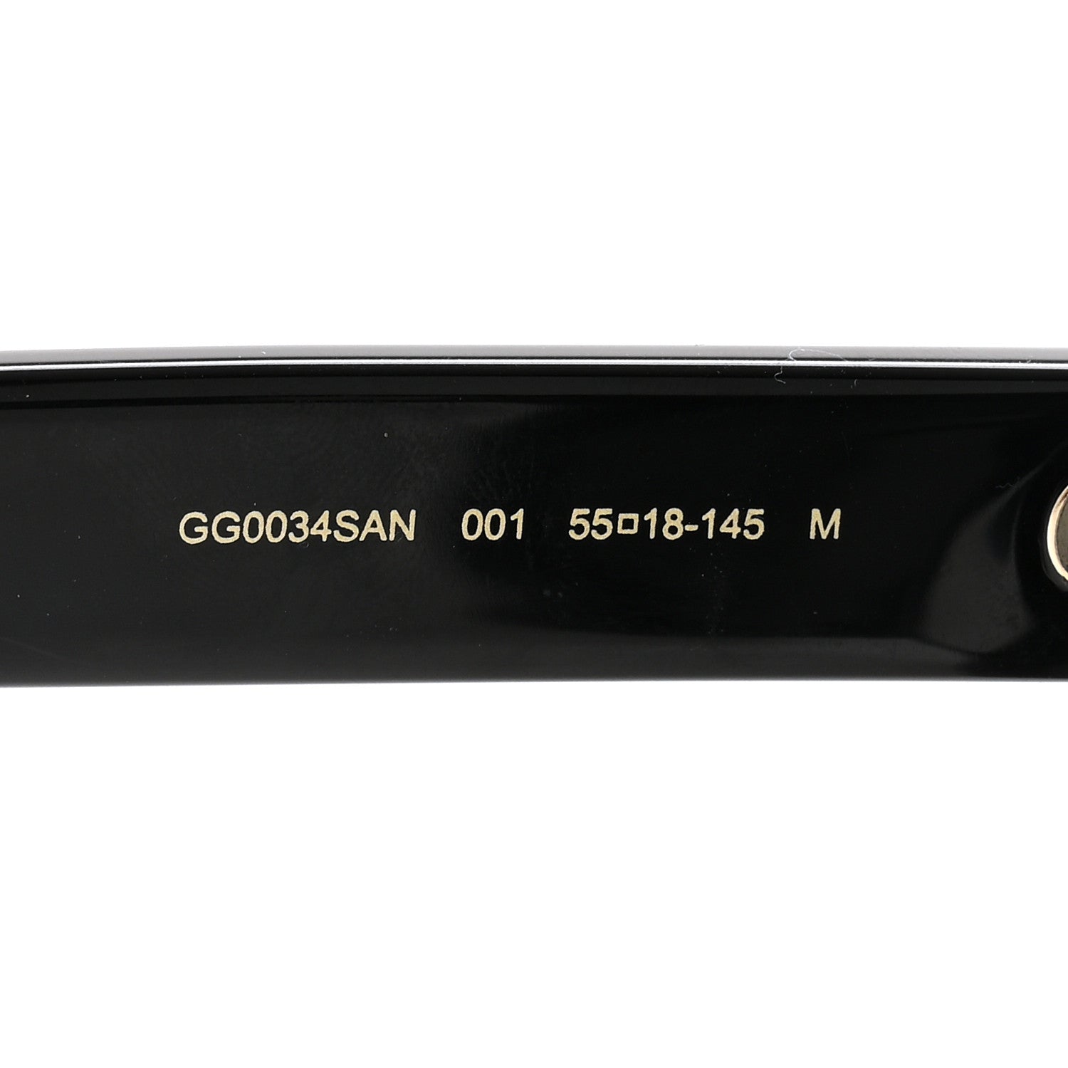 Gucci Square Sunglasses — Black