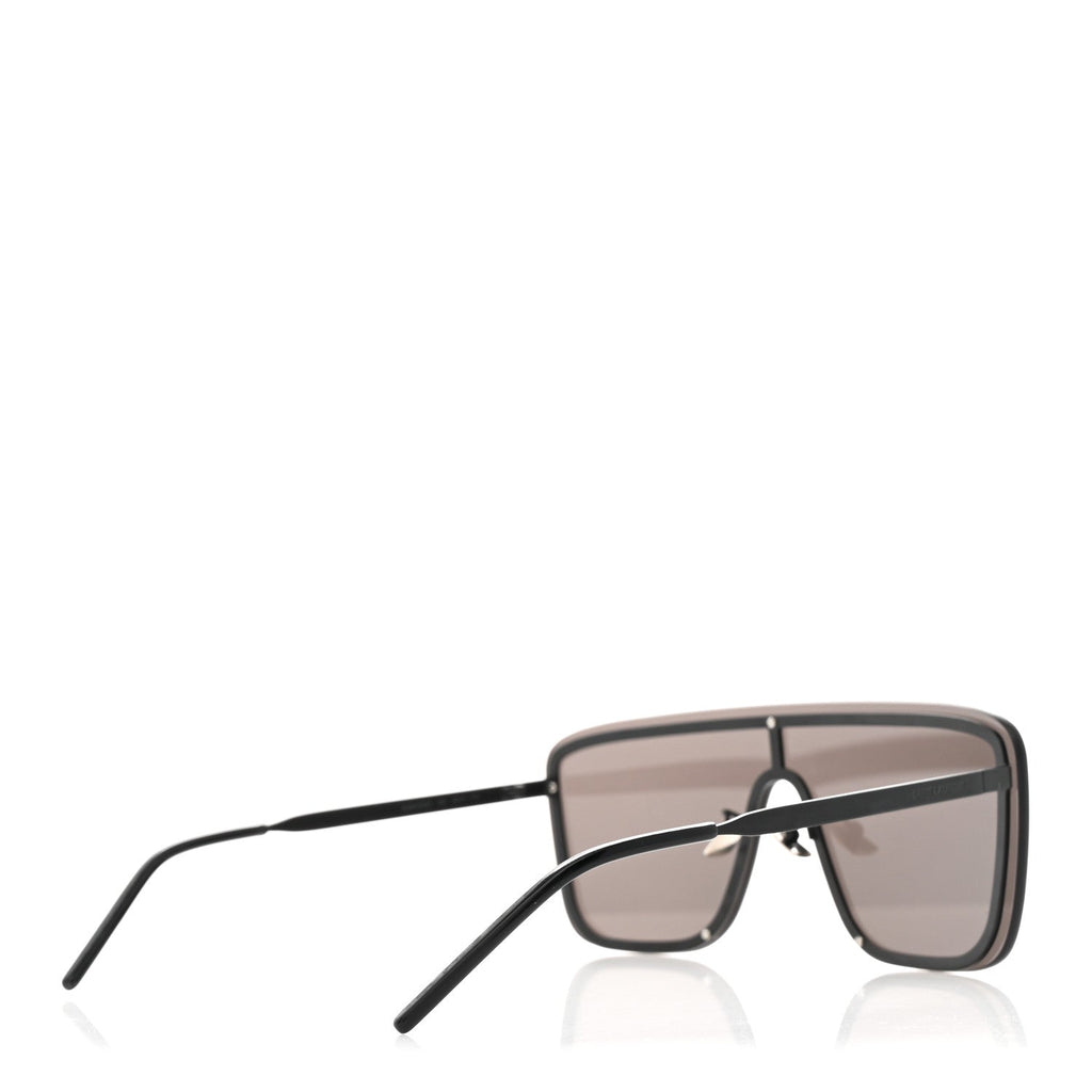 Saint Laurent Square Sunglasses — Black SL 364
