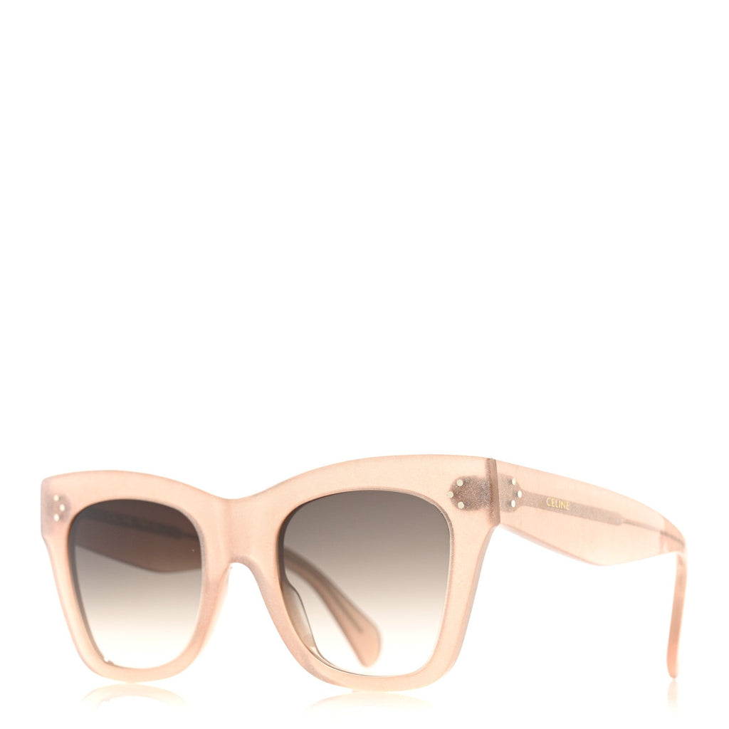 Celine Cat-Eye Sunglasses — Transparent