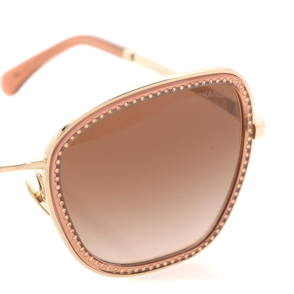 Chanel Square Sunglasses — Brown 4277-B