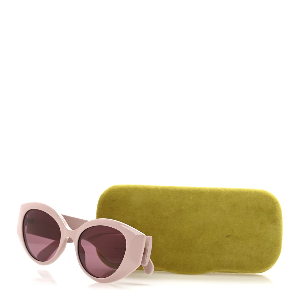 Gucci Cat-Eye Sunglasses — Pink GG0809S