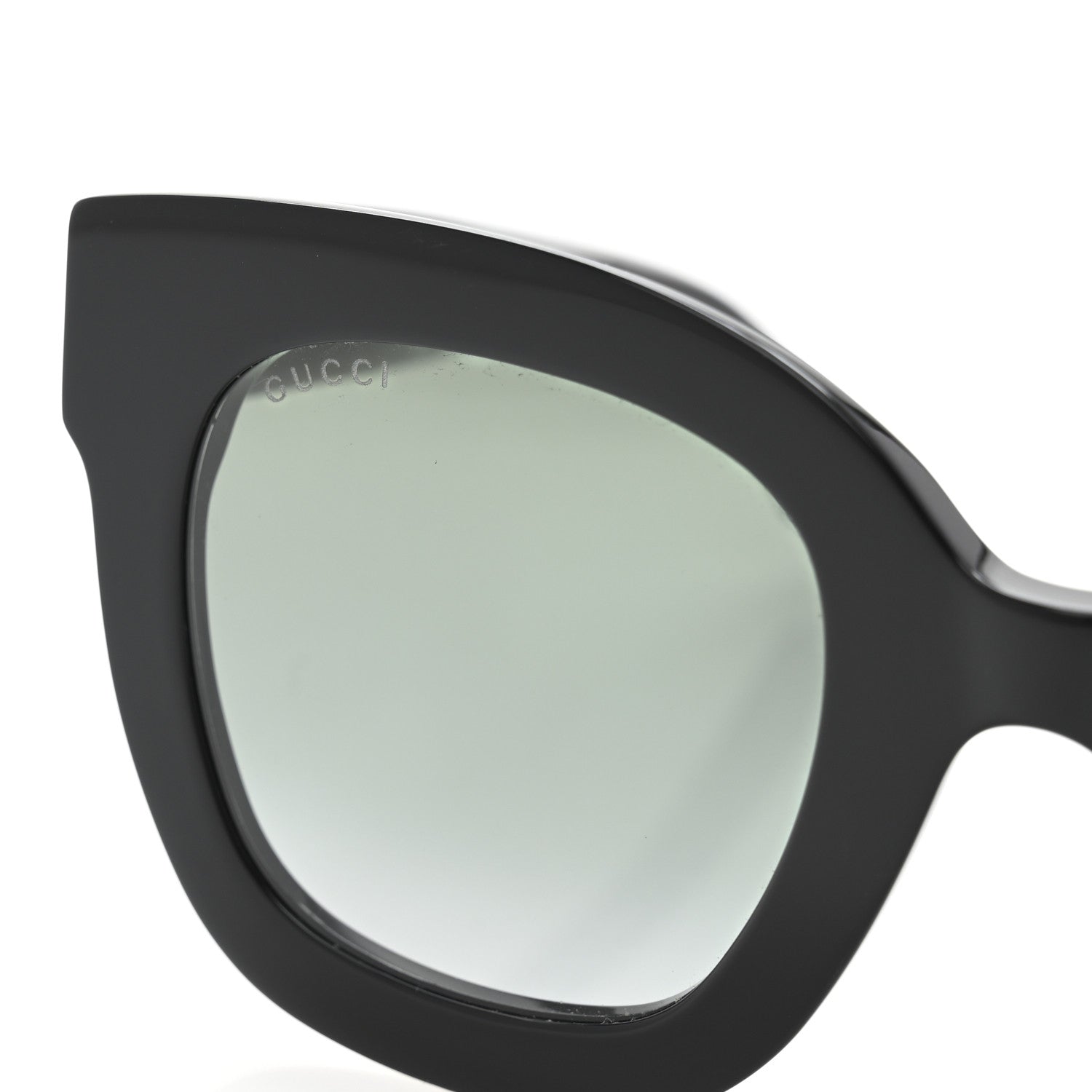 Gucci Round Sunglasses — Black GG0208S