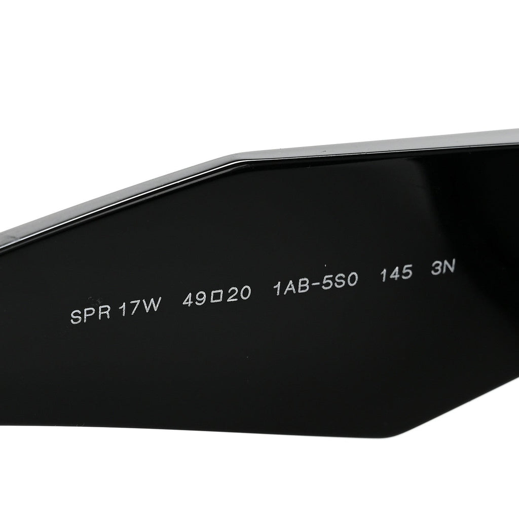 Prada Square Sunglasses — Black SPR 17W