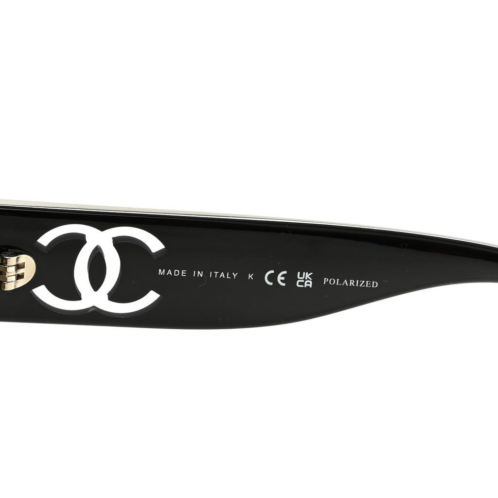 Chanel Square Sunglasses — Black 5528-A