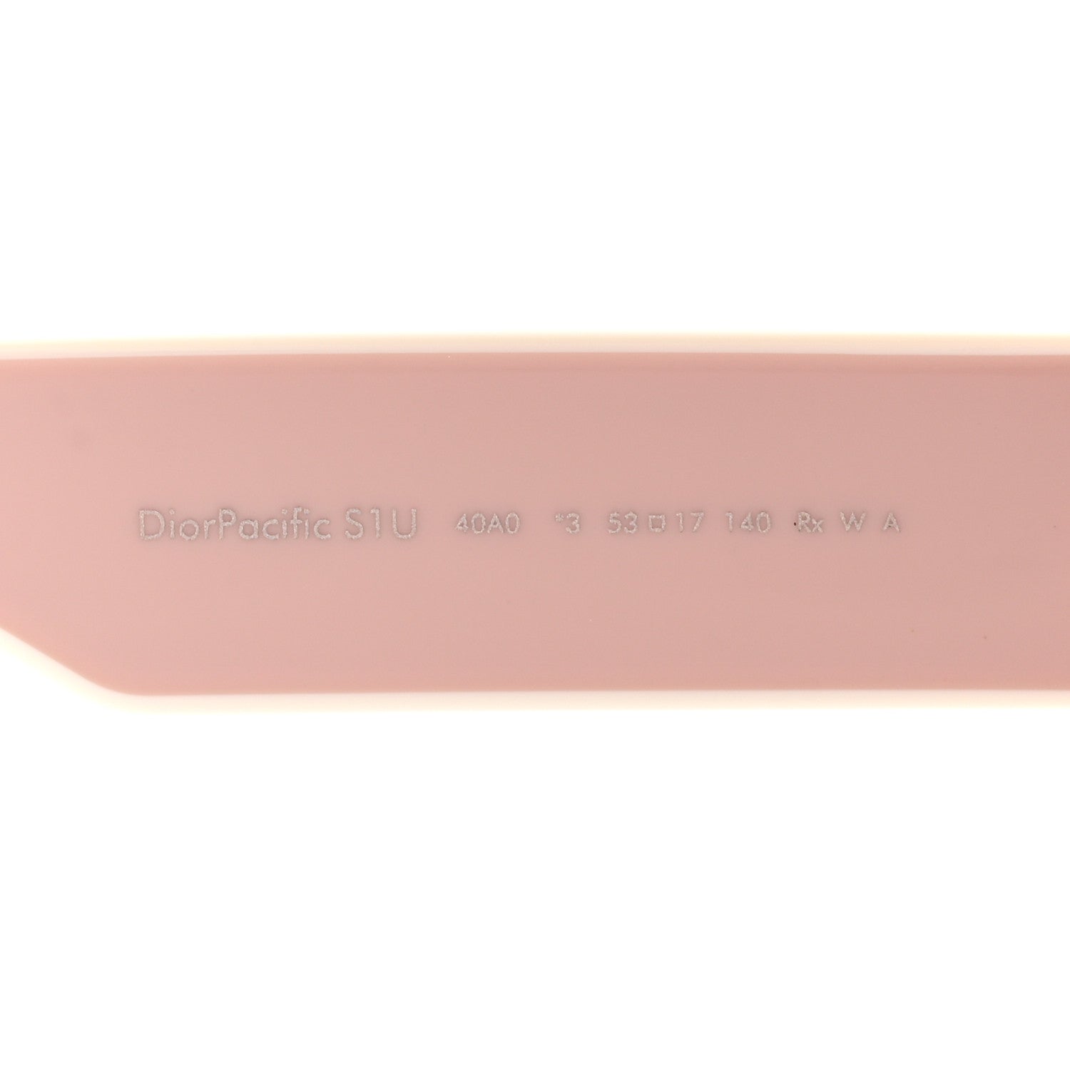 Dior Square Sunglasses — Pink