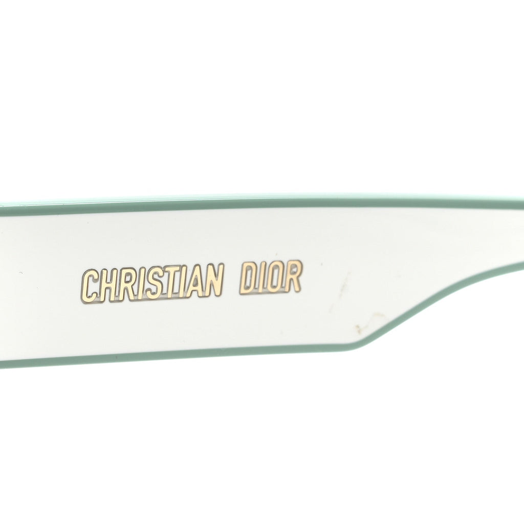 Dior Square Sunglasses — Green