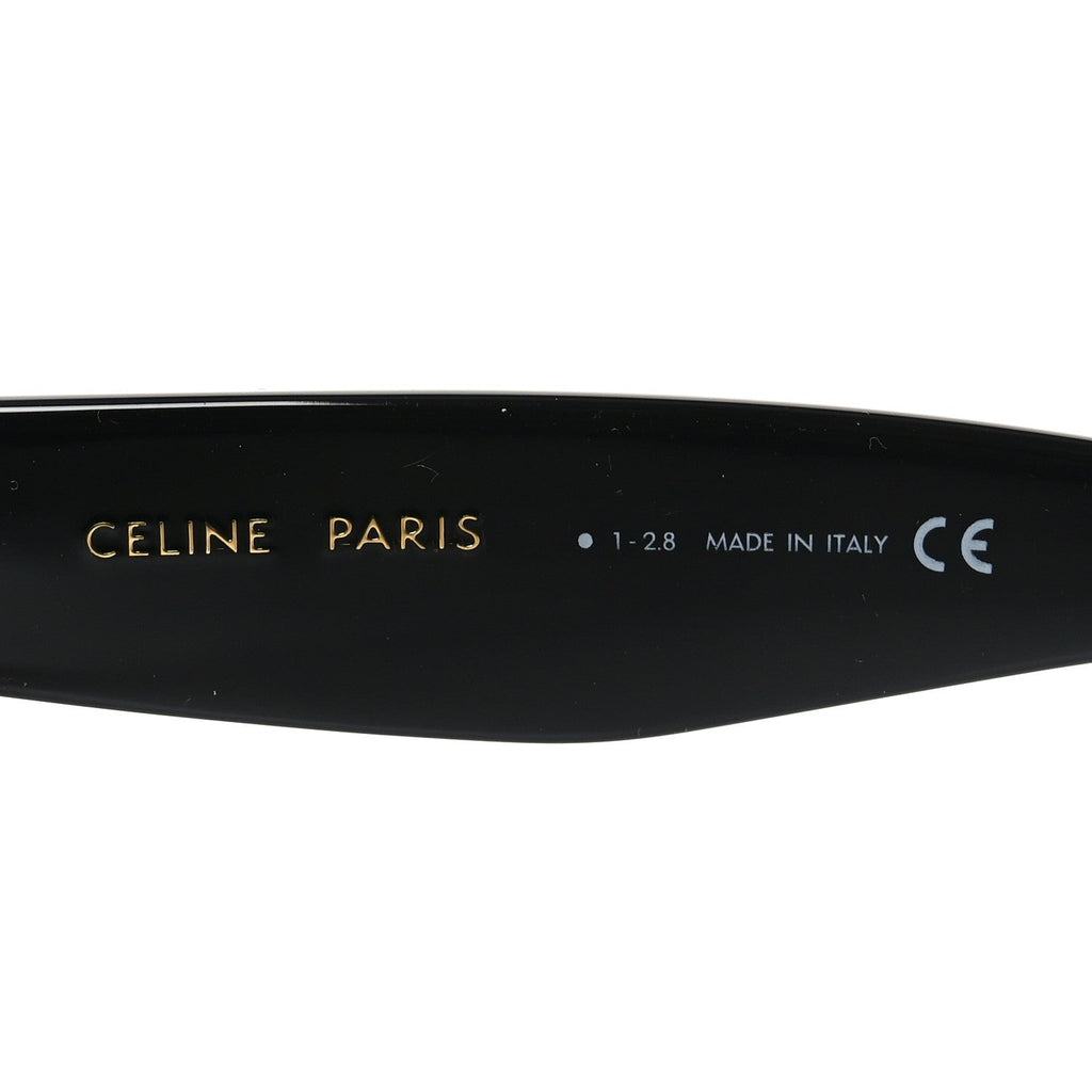 Celine Square Sunglasses — Black