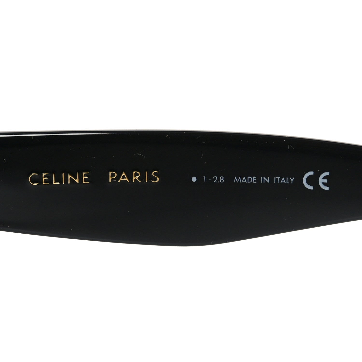 Celine Square Sunglasses — Black