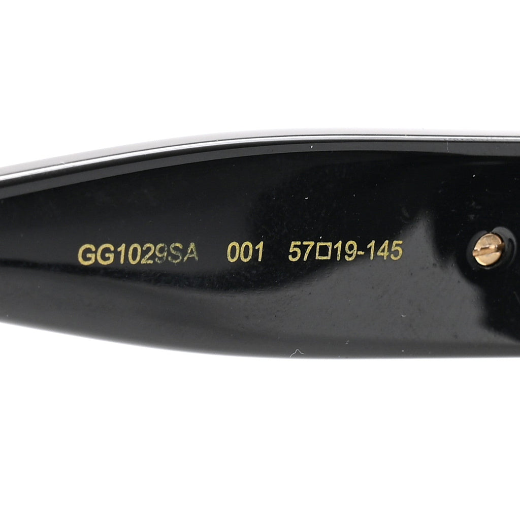 Gucci Square Sunglasses — Black