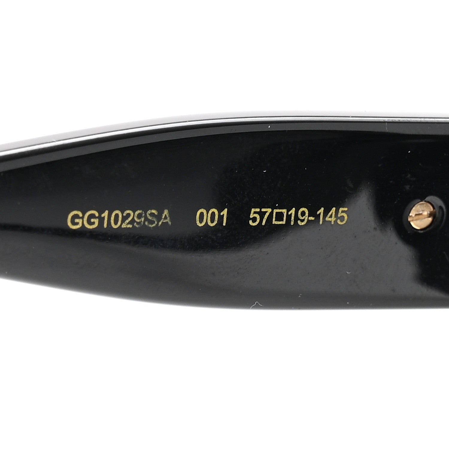 Gucci Square Sunglasses — Black
