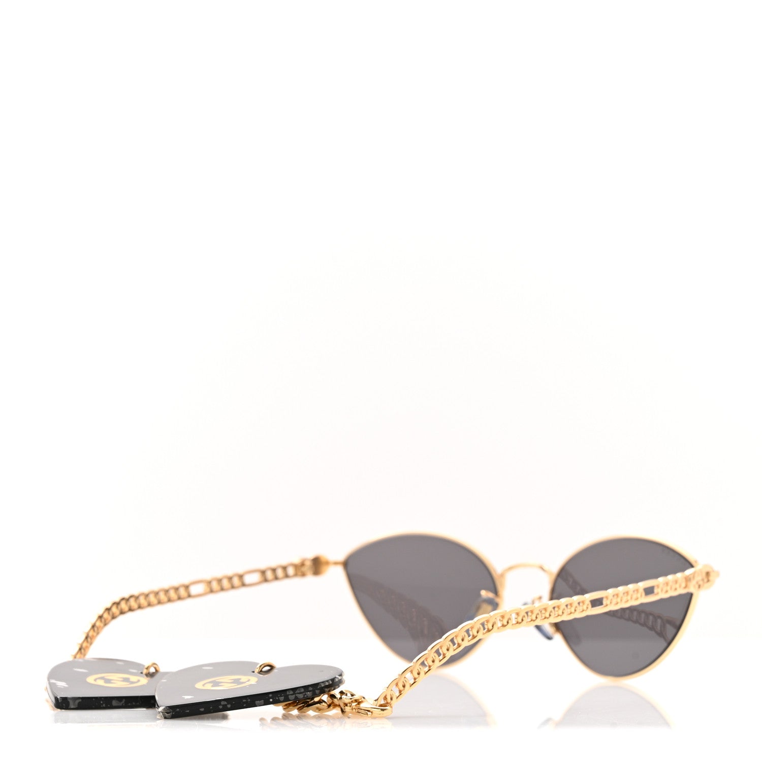 Gucci Cat-Eye Sunglasses — Gold GG0977S