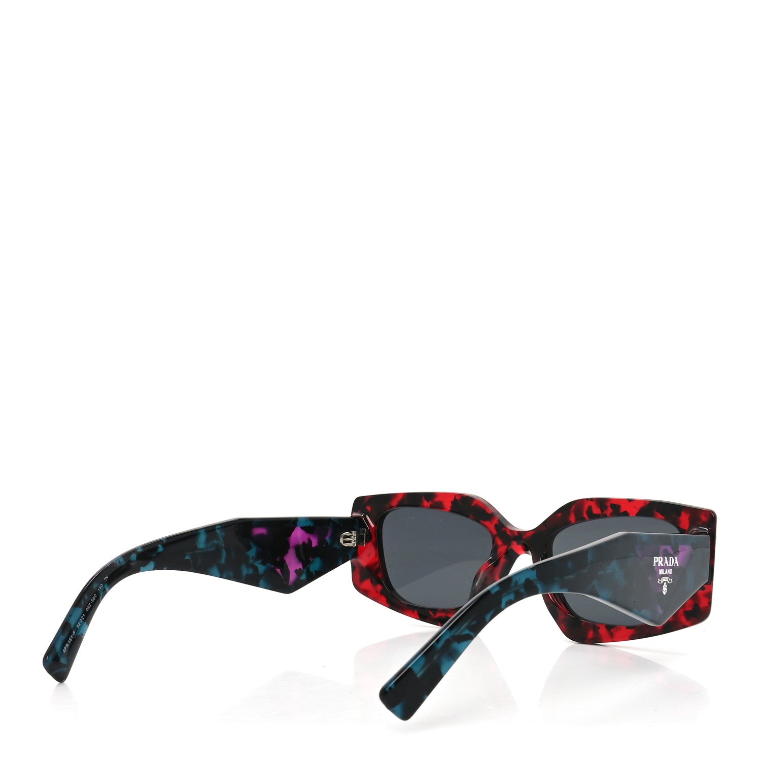 Prada Square Sunglasses — Tortoise SPR 15Y