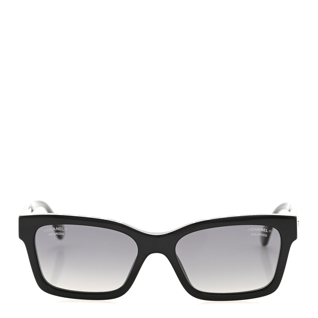 Chanel Square Sunglasses — Black