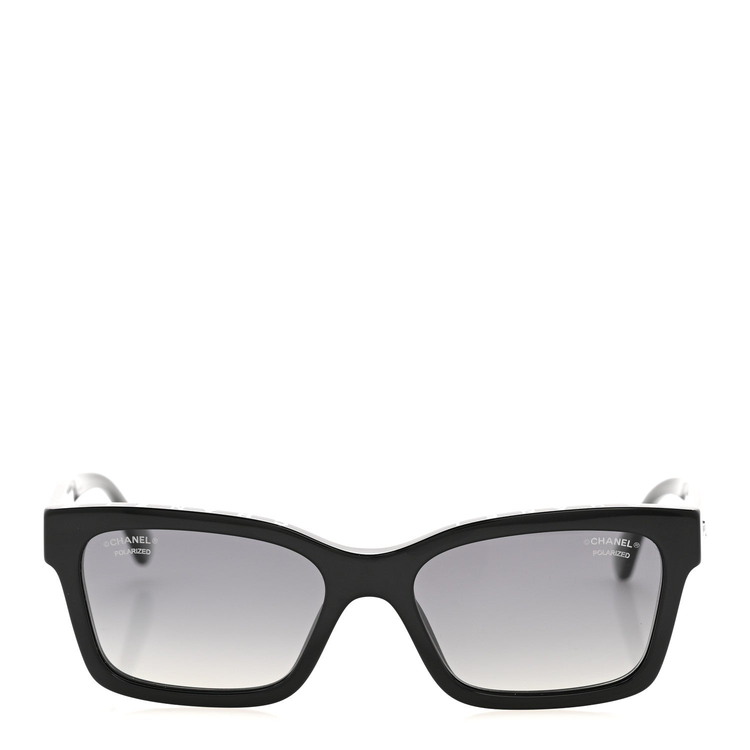 Chanel Square Sunglasses — Black
