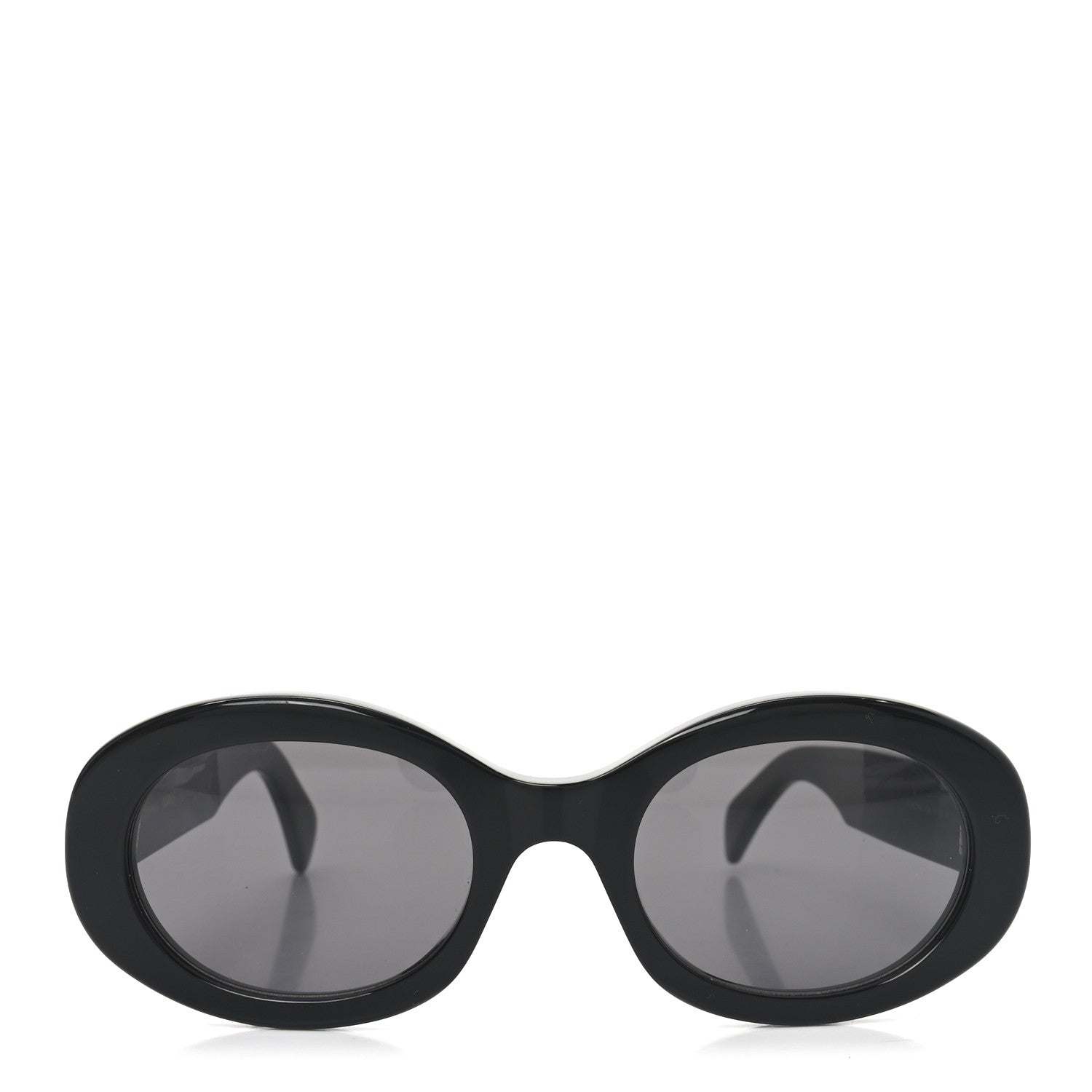 Celine Oval Sunglasses — Black