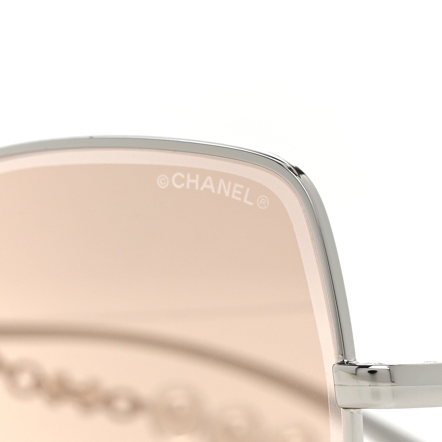 Chanel Butterfly Sunglasses — Silver