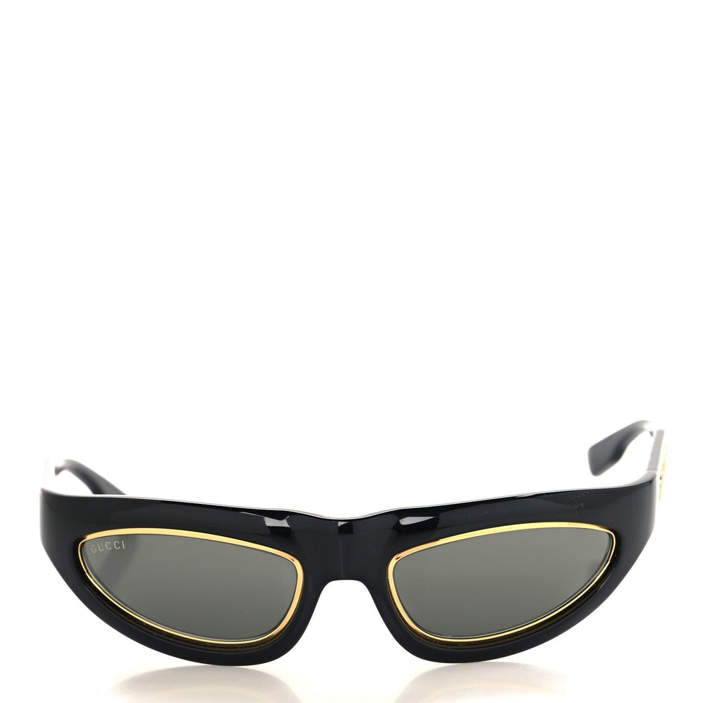 Gucci Mask Sunglasses — Black GG1062S
