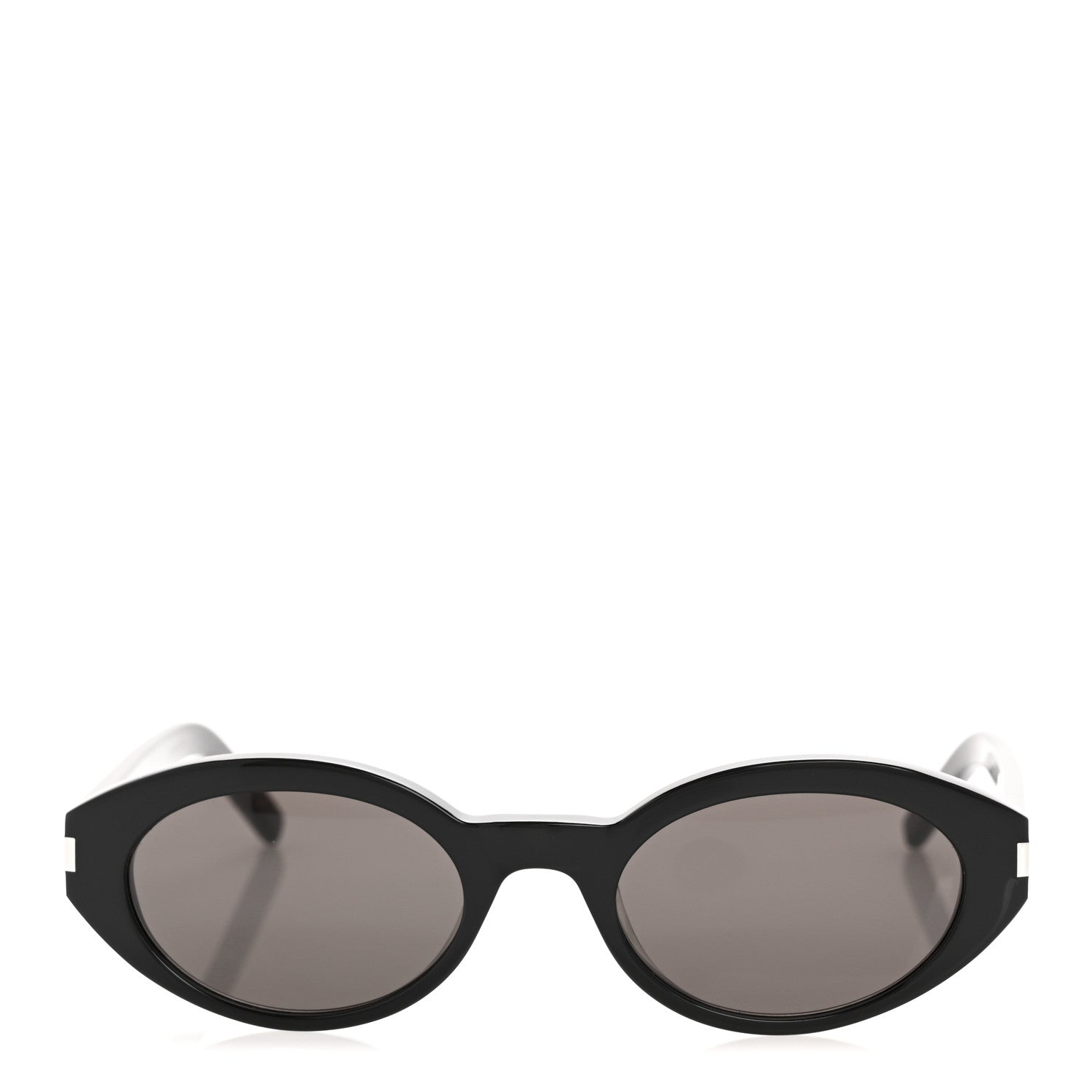 Saint Laurent Oval Sunglasses — Black SL 567