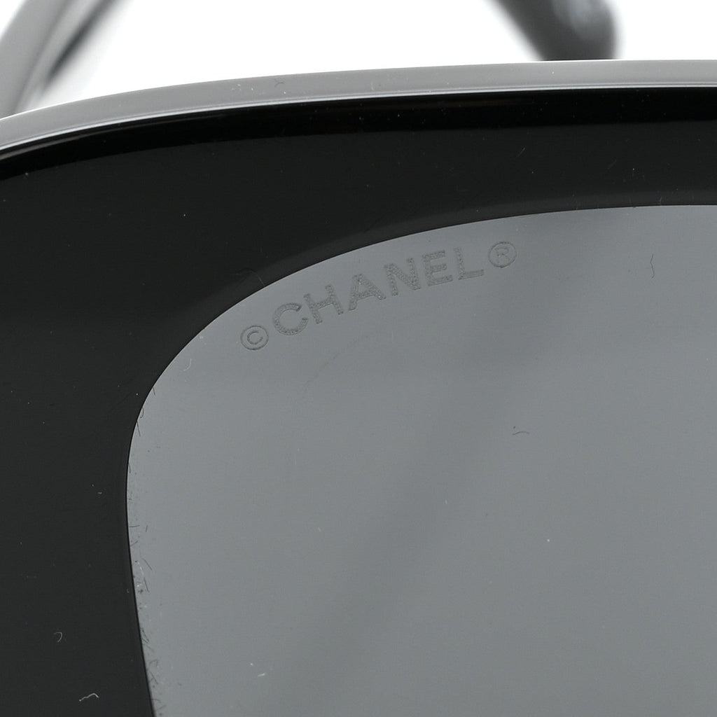 Chanel Square Sunglasses — Black 5422-B