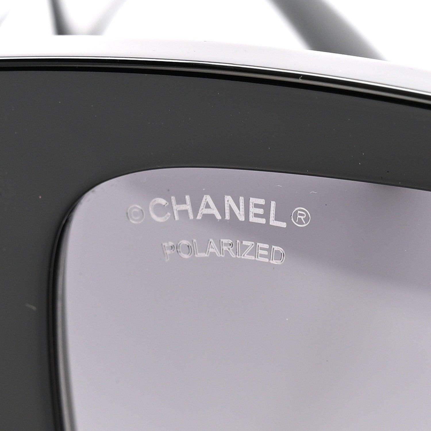 Chanel Square Sunglasses — Black