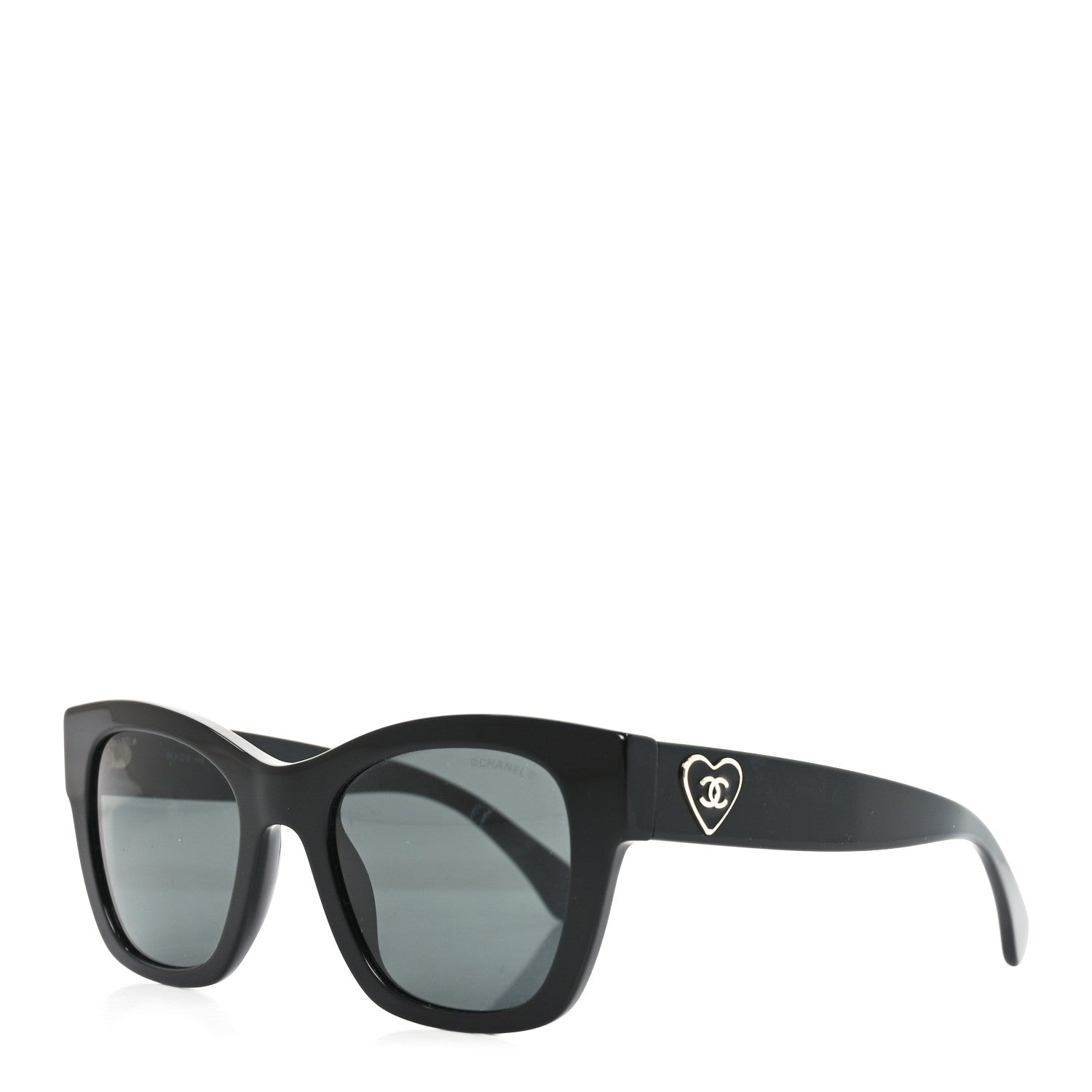 Chanel Square Sunglasses — Black