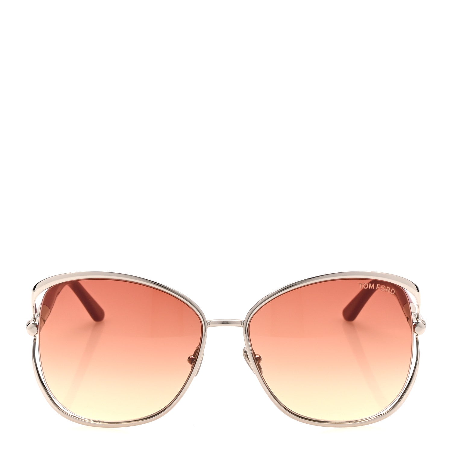 Tom Ford Oversized Sunglasses — Pink TF1091