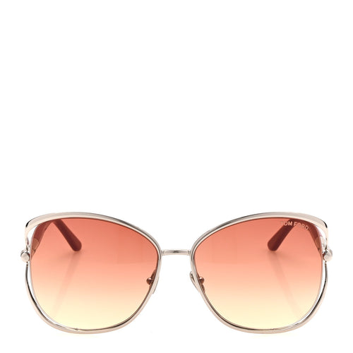 Tom Ford Oversized Sunglasses — Pink TF1091