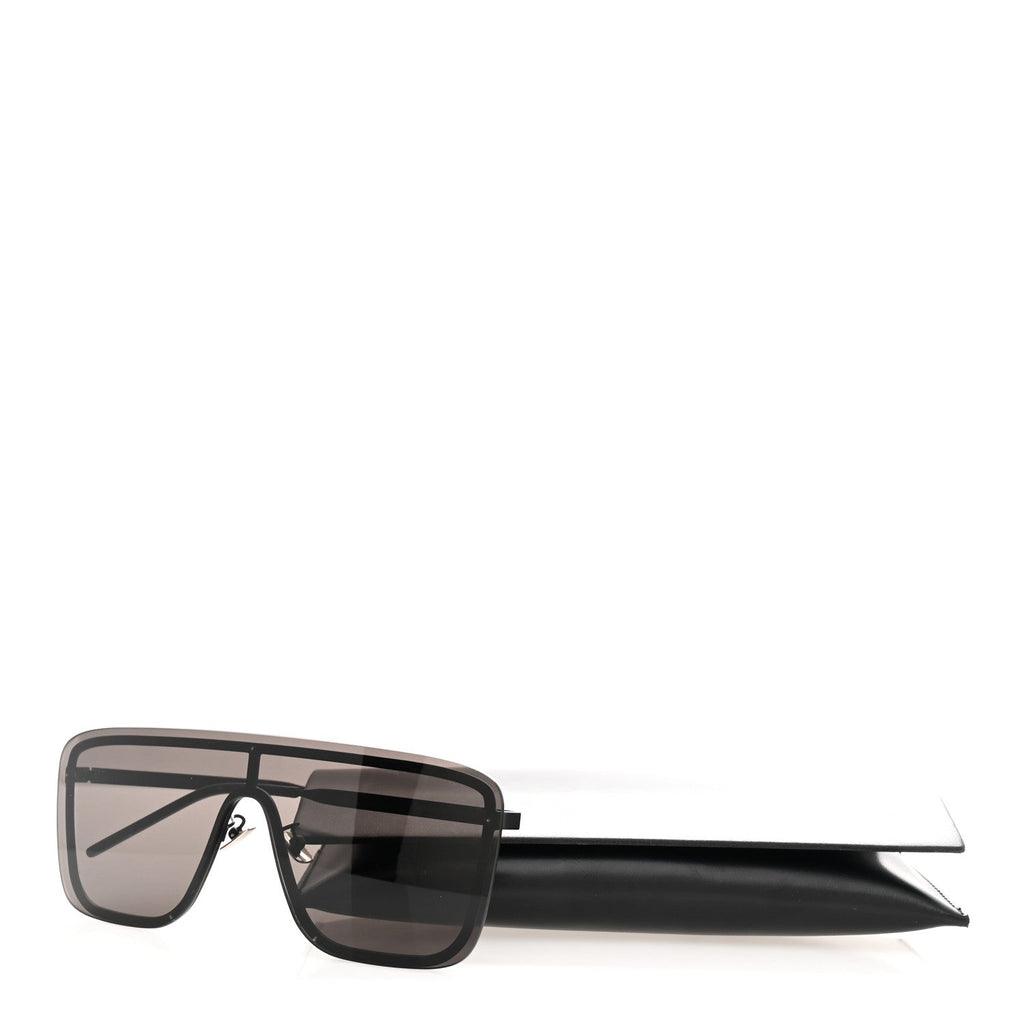 Saint Laurent Square Sunglasses — Black SL 364