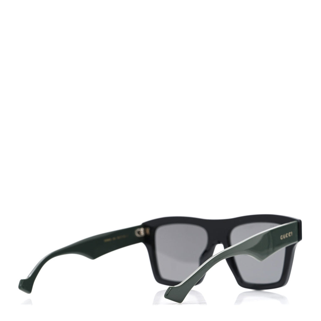 Gucci Rectangle Sunglasses — Black GG0962S