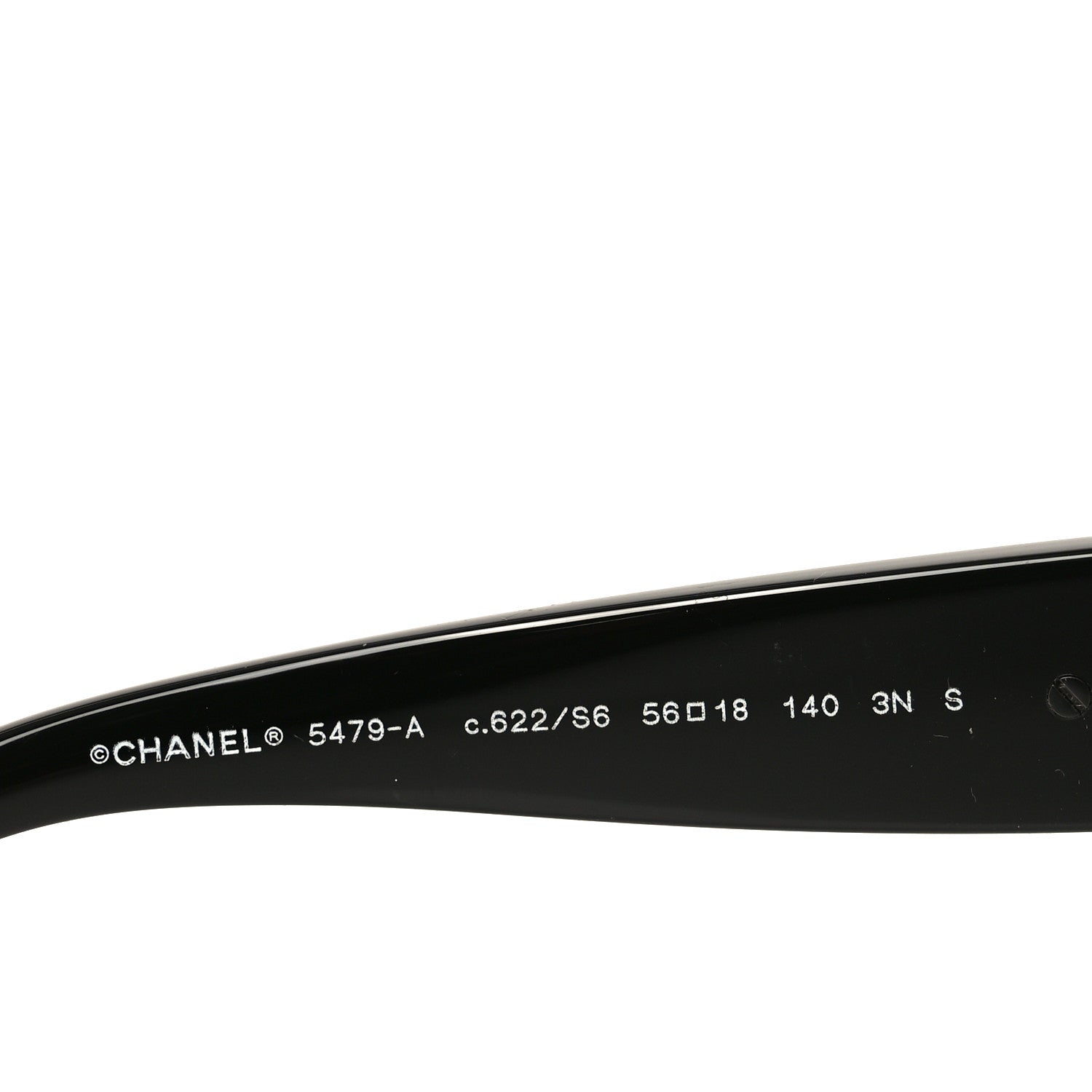 Chanel Square Sunglasses — Black 5479-A