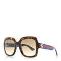 Gucci Square Sunglasses — Brown GG0036S