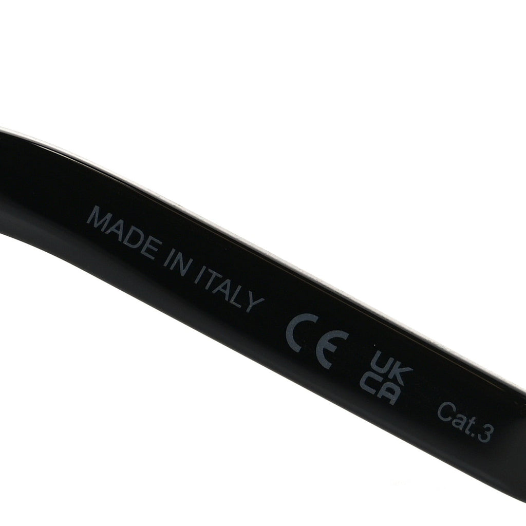 Saint Laurent Oval Sunglasses — Black