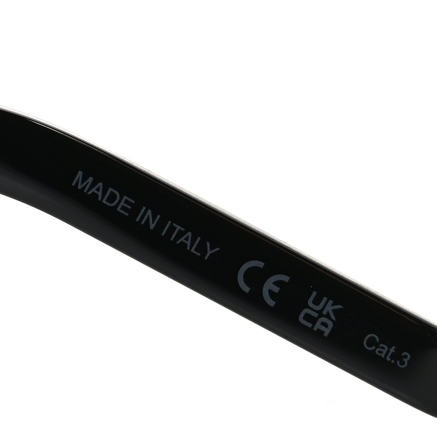 Saint Laurent Oval Sunglasses — Black