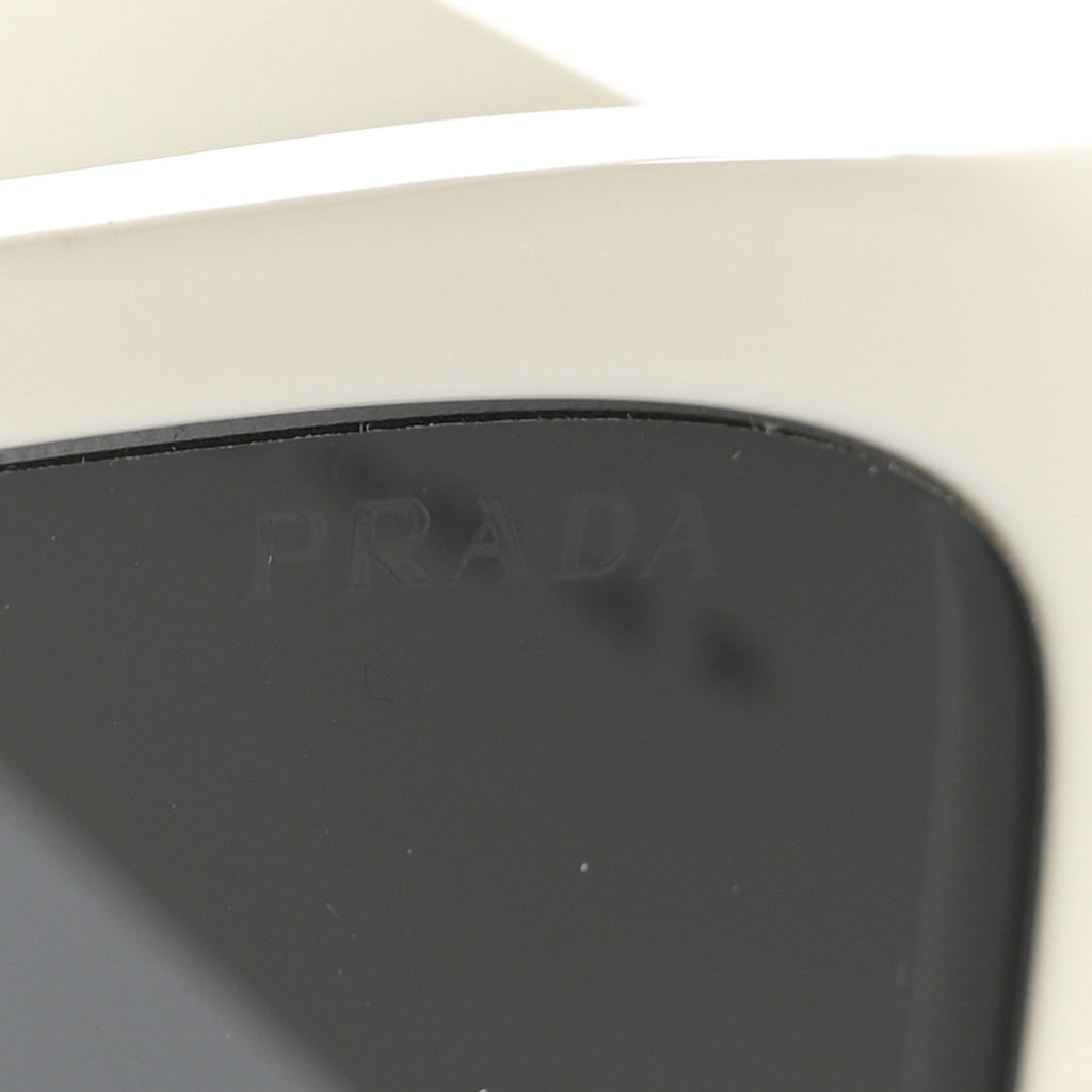 Prada Square Sunglasses — White SPR 17W