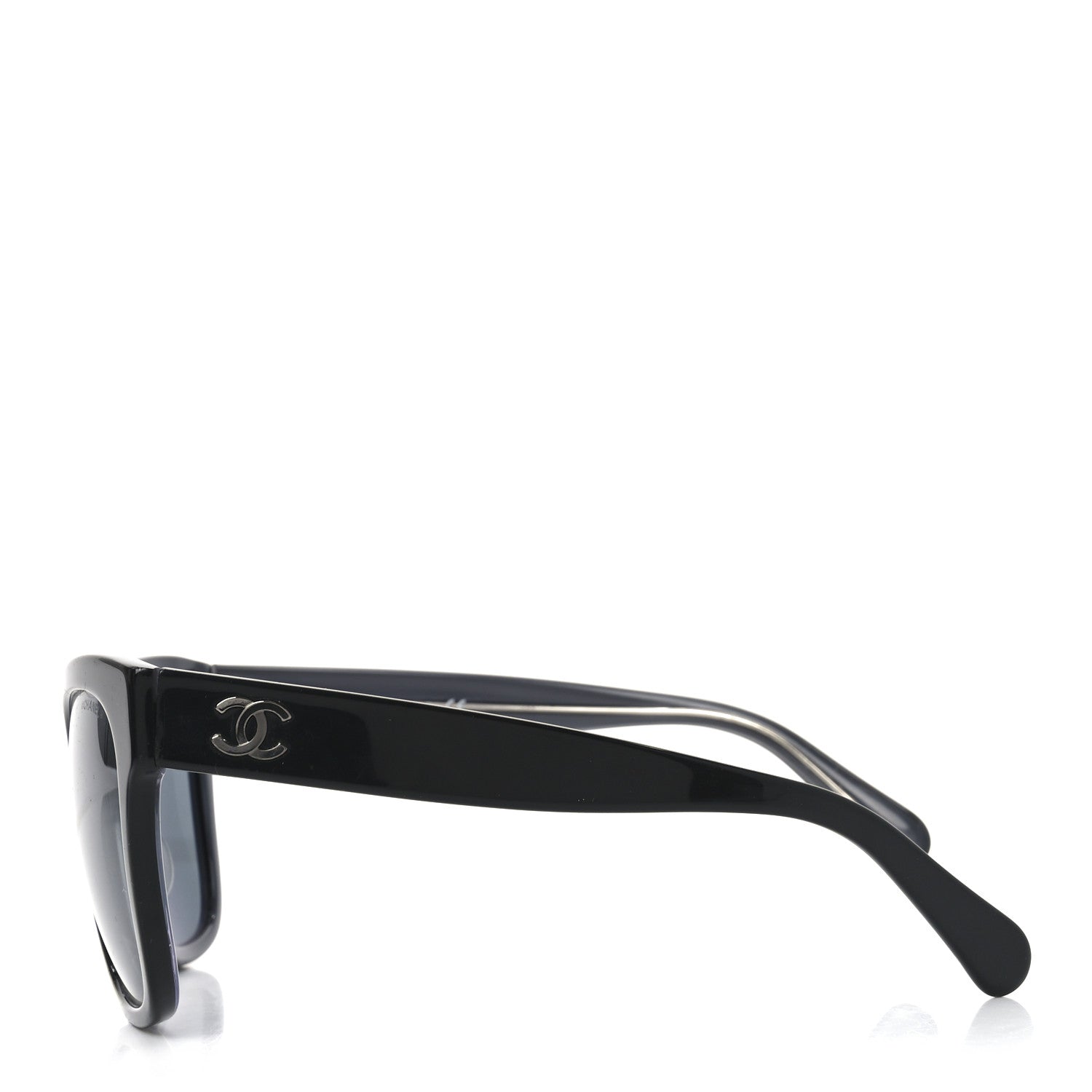 Chanel Square Sunglasses — Black