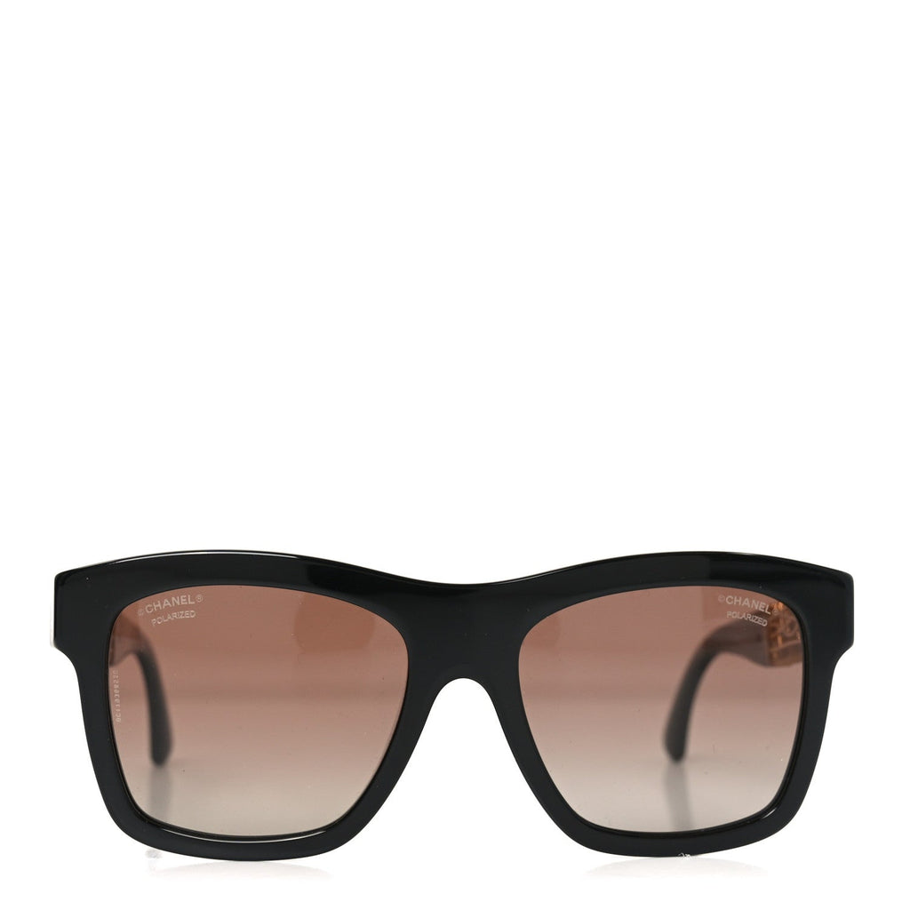 Chanel Square Sunglasses — Black 5533-A