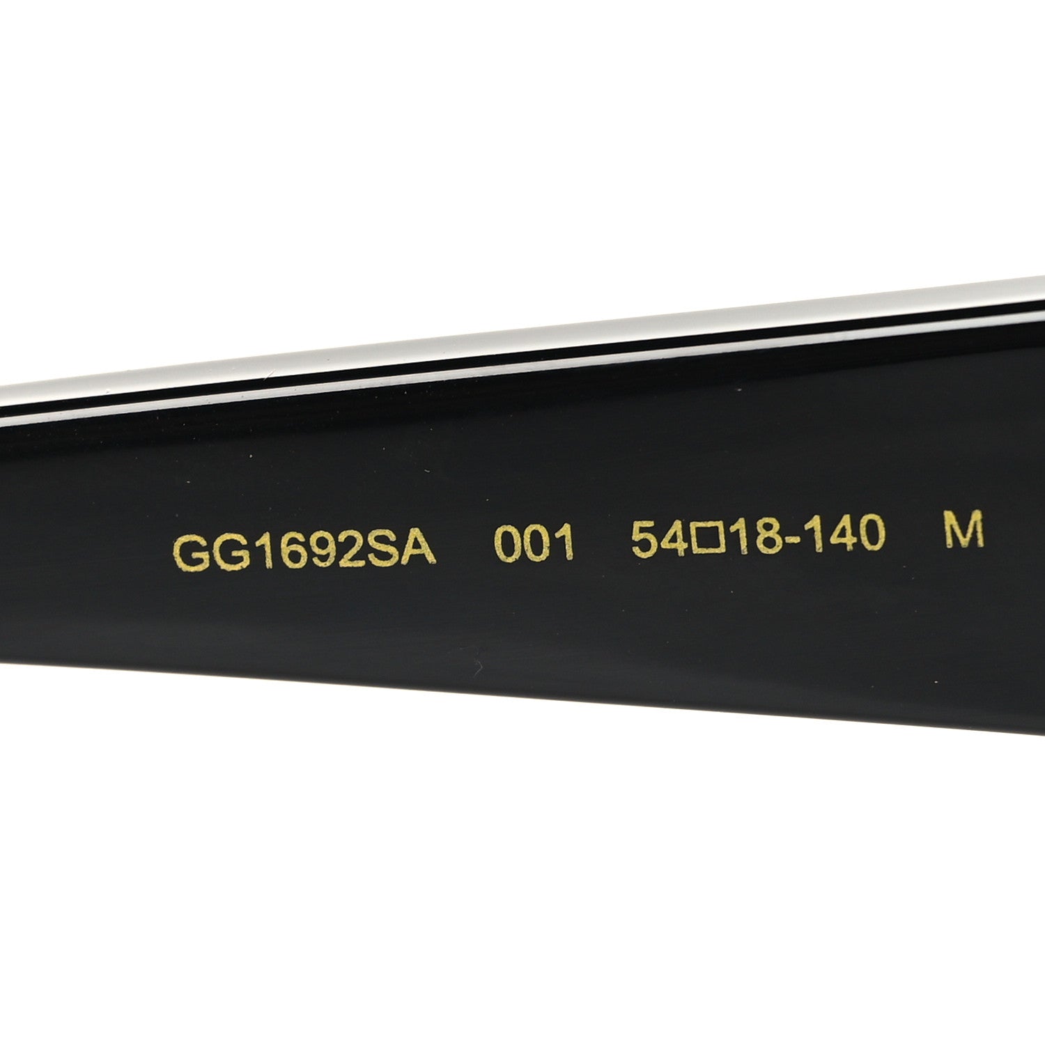 Gucci Square Sunglasses — Black